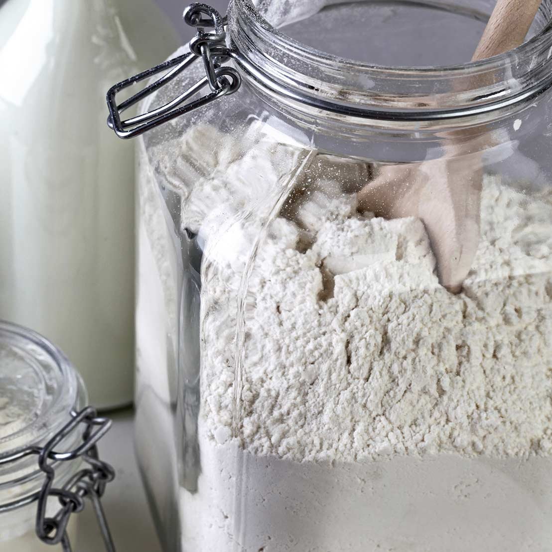 Flour Jar flour-ing